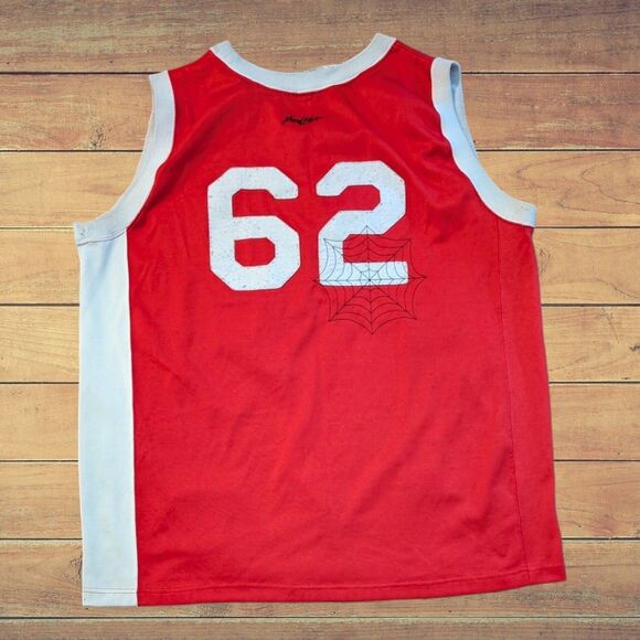 Vintage Y2k Marvel X Johnny Blaze Spider-Man Jersey Men's XXL Hard To Find - Picture 2 of 7